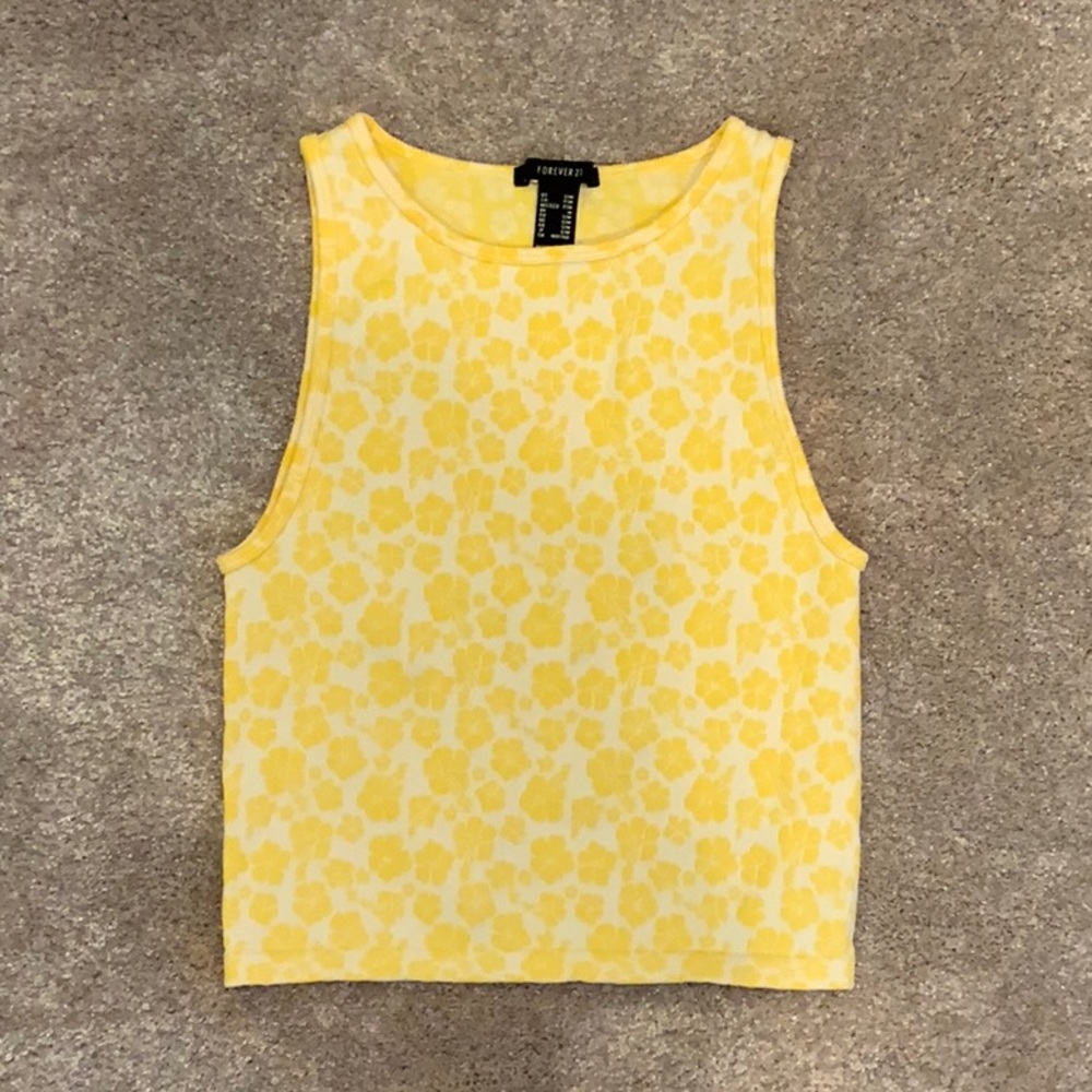 Forever 21 cropped tank top